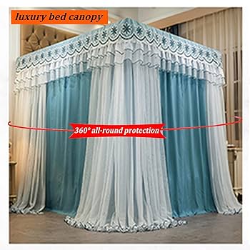 rady レア完売品♡ステンドグラスベッドカバー＆枕カバー　シングル Amazon.co.jp: 天蓋付きベッドカーテン フォーシーズンズ